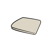 סט בדים מיני ספפי קרודרוי שמנת