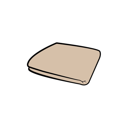 סט בדים ספפי בגודל רגיל בז׳ וינטג׳