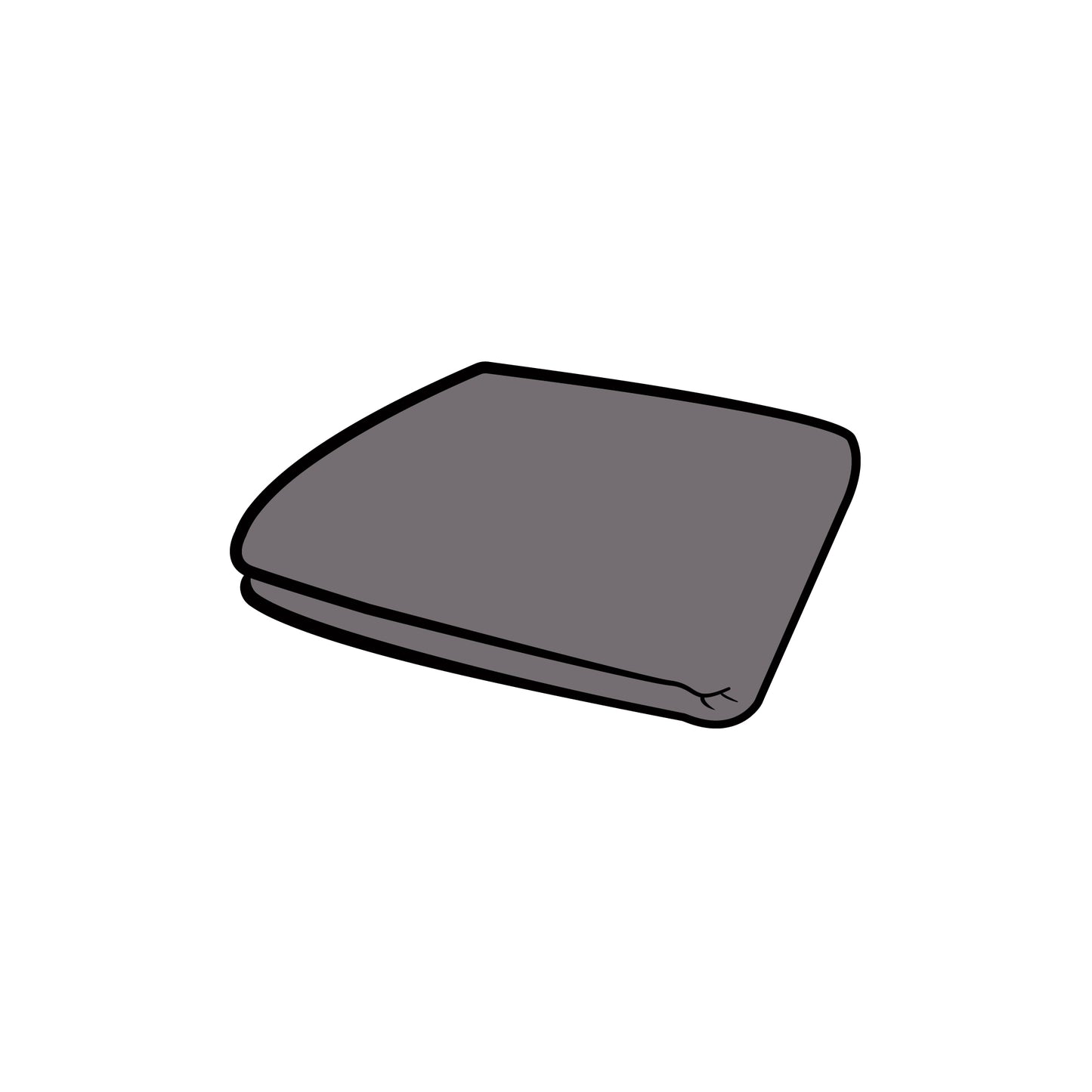 סט בדים ספפי- קורדרוי אפור עכבר