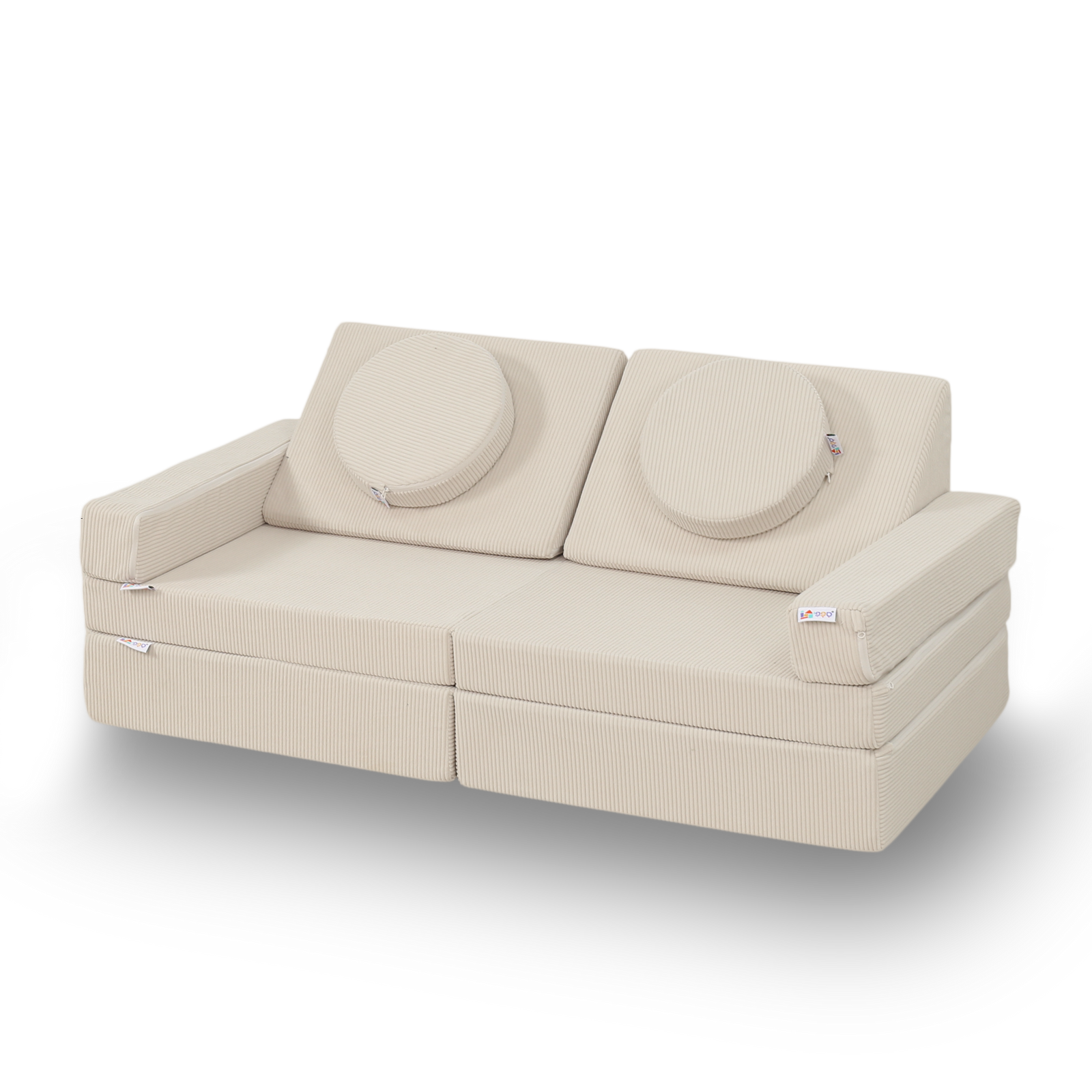 סט בדים מיני ספפי קורדרוי שמנת