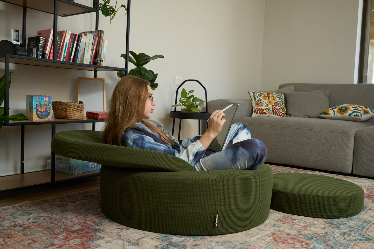 ירוק זית לופי