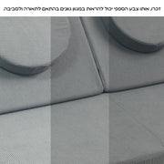 מיני ספפי אפור מעלף